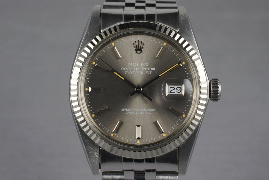 1981 Rolex DateJust 16014 with Gray Dial