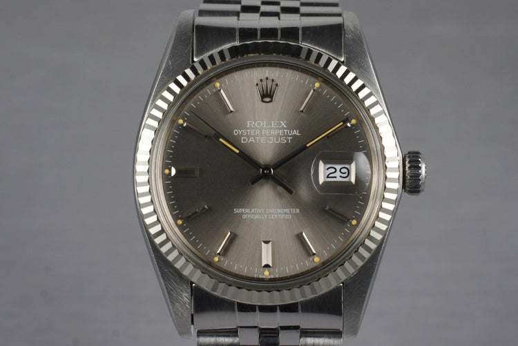 1981 Rolex DateJust 16014 with Gray Dial
