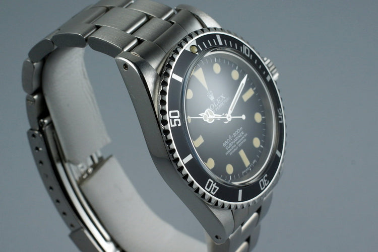 1978 Rolex Submariner 5512 with Mark 1 Maxi Dial