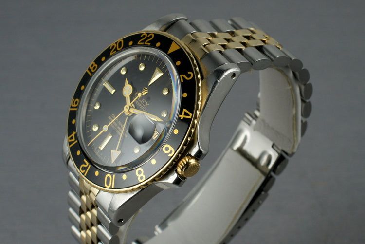 1970 Rolex GMT-Master 14K/SS with Gilt Nipple Dial 1675