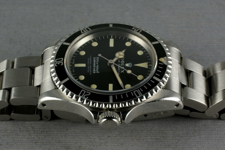 Rolex Submariner 5512 Unpolished Case