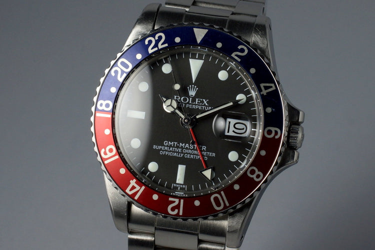 1967 Rolex GMT 1675 Service Dial