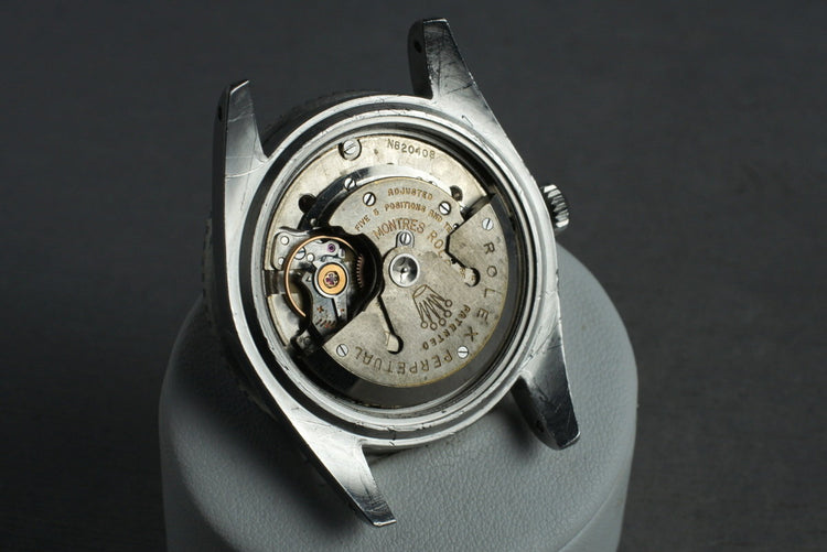 1958 Rolex GMT 6542 Glossy Gilt Chapter Ring with Service Papers