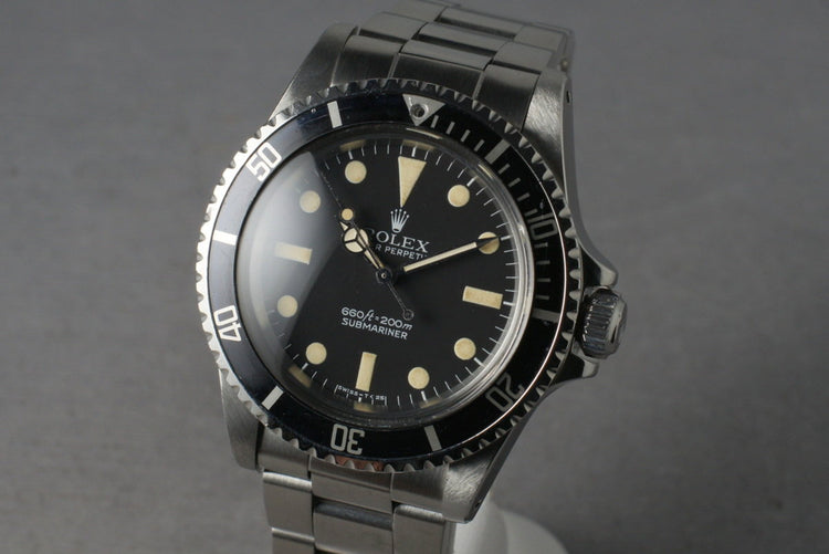 1978 Rolex Mk I Maxi Dial Submariner 5513