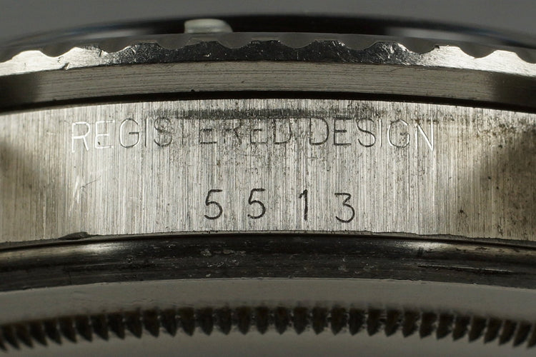 1978 Rolex Submariner 5513 Mark 1 Maxi Dial