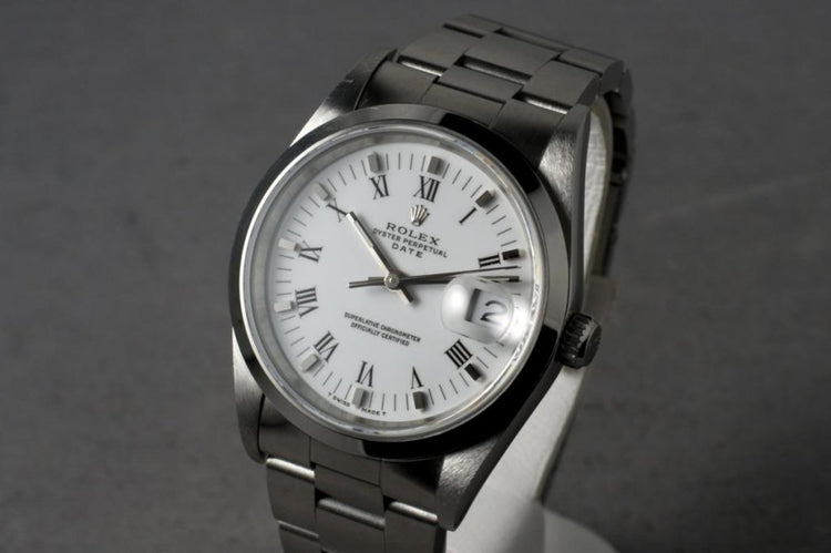1993 Rolex Oyster Perpetual Date 15200 With Box & Papers