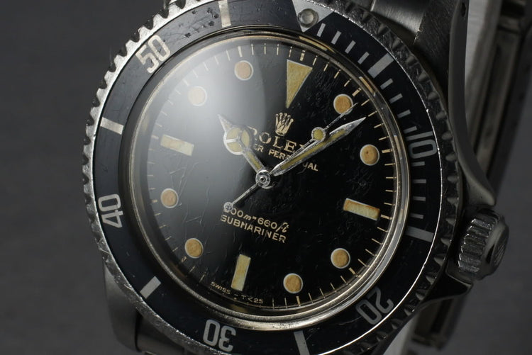 1964 Rolex Submariner 5513 PCG with Gilt Dial
