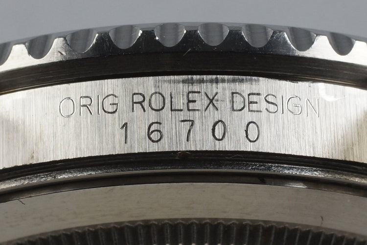 1989 Rolex GMT 16700