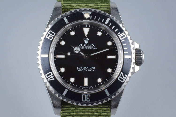 1991 Rolex Submariner 14060