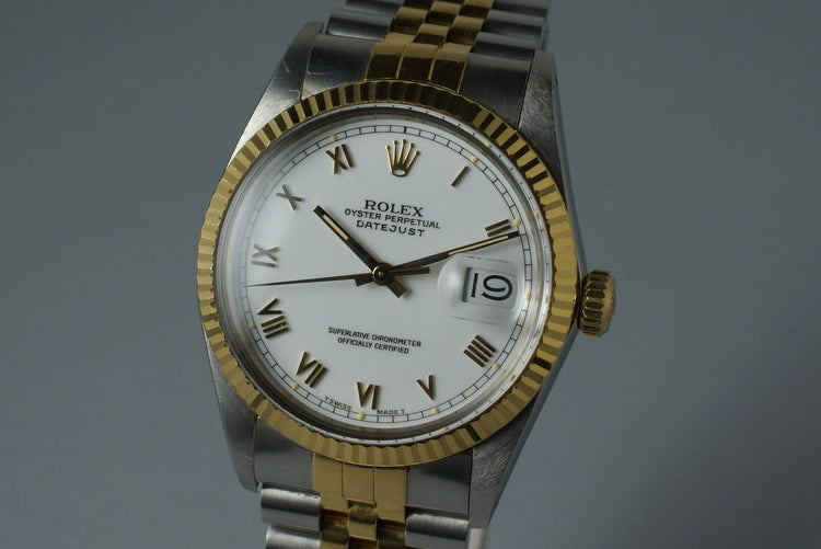 1986 Rolex Two Tone DateJust 16013