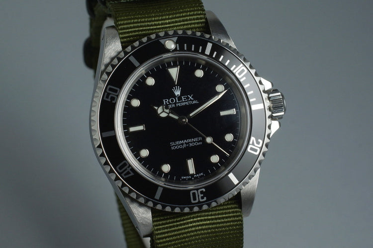 2002 Rolex Submariner 14060M