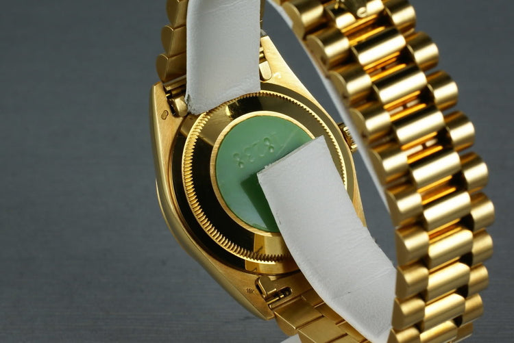 President 18238 Unpolished with an awesome rich rosy case patina