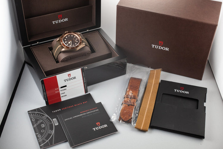 2017 Tudor Bronze Heritage Black Bay 79250BM with Box and Papers