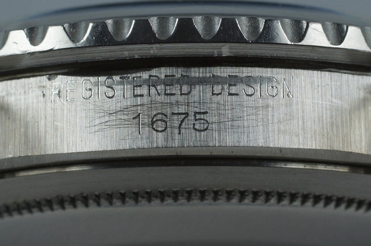 1970 Rolex GMT 1675 with Mark I Dial