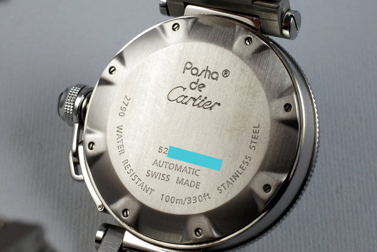 Cartier Pasha Sea Timer 2790
