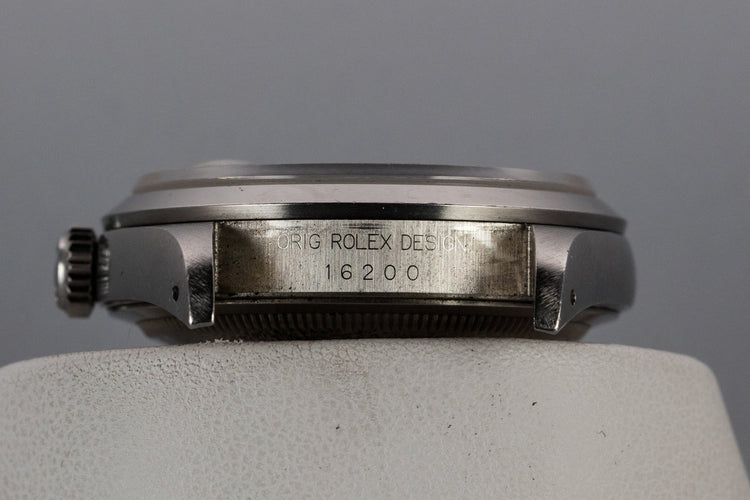 1993 Rolex DateJust 16200 White Roman Dial