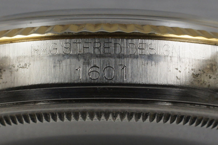 1964 Rolex Two Tone DateJust 1601 Silver Dial