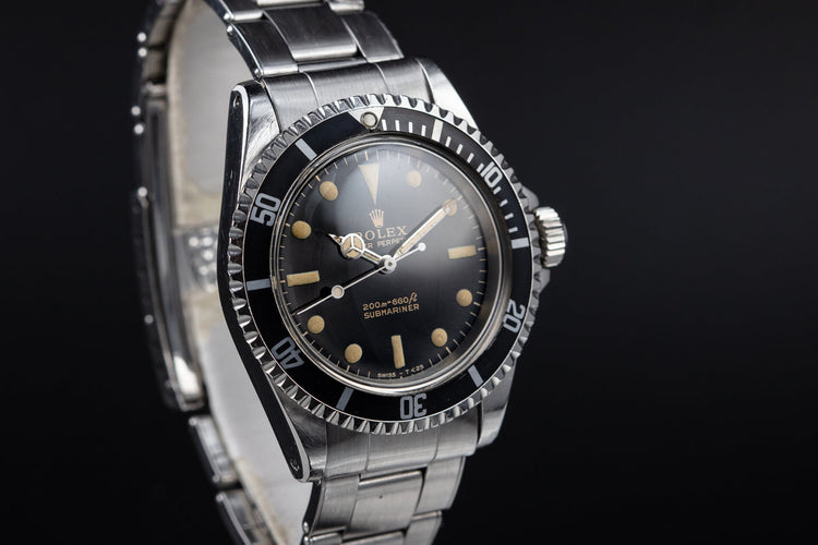 1964 Rolex Submariner 5513 Gilt Dial