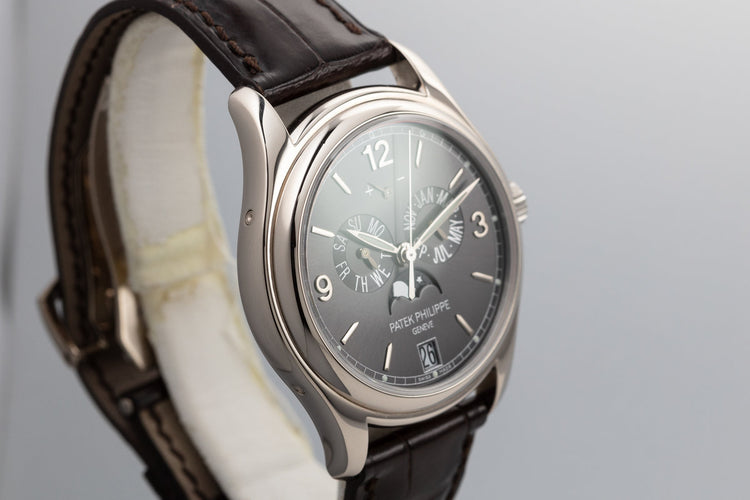 Patek Philippe 18k White Gold Annual Calendar 5146G-010 with Box