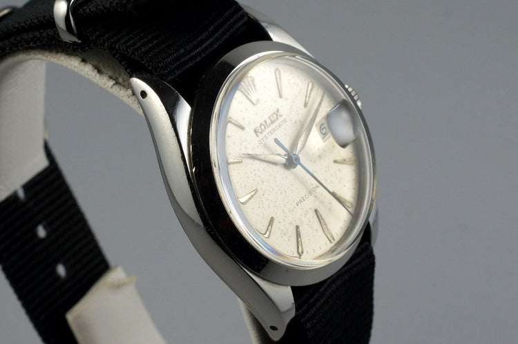 1960 Rolex OysterDate 6694 Cream Dial