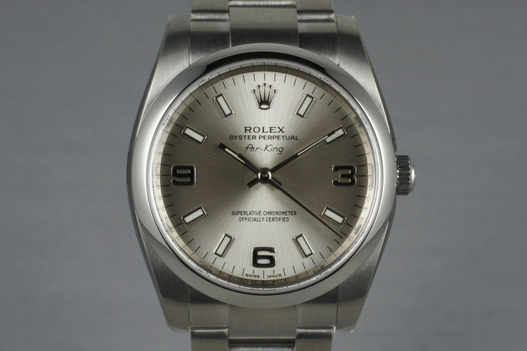 2014 Rolex Air-king 114200 with Box and Papers