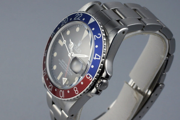 1983 Rolex GMT 16750 Matte Dial