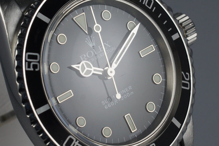 1966 Rolex Submariner 5513 Service Dial