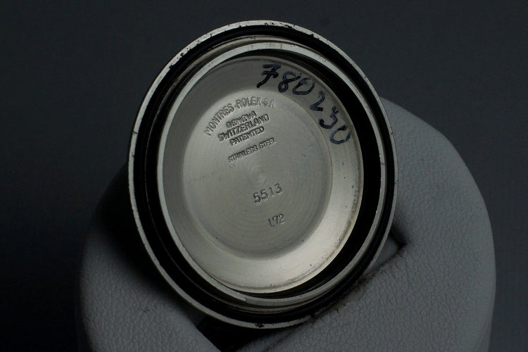 1972 Rolex Submariner 5513 with Serif Dial