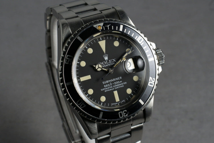 1978 Rolex Submariner 1680 with Box and Papers