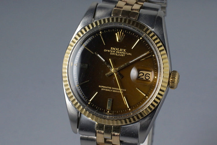 1966 Rolex Two Tone DateJust 1601 Tropical Dial