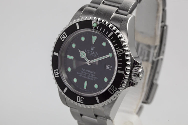 2003 ROlex Sea-Dweller 16600