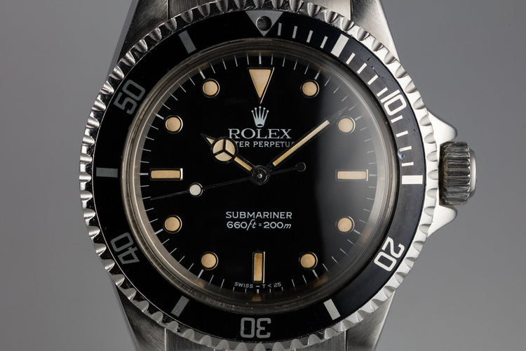 1964 Rolex 5513 with Newer Glossy Service Dial