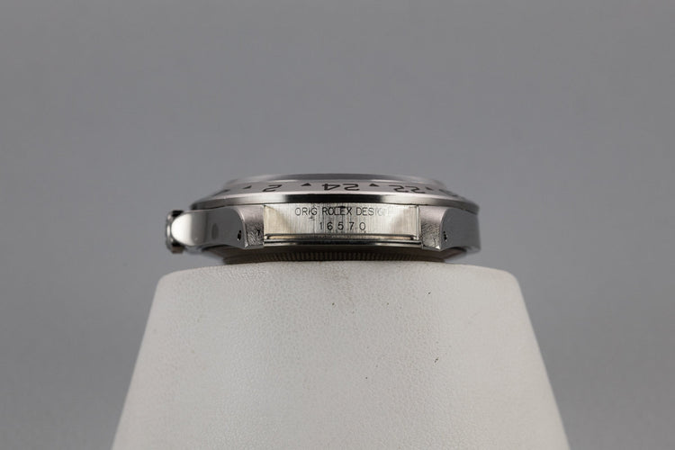 1995 Rolex Explorer II 16570 White Dial