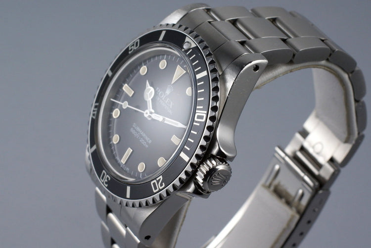 1986 Rolex Submariner 5513