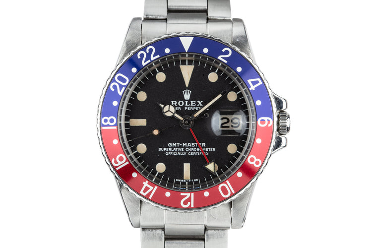 1971 Rolex GMT-Master 1675 "Pepsi"