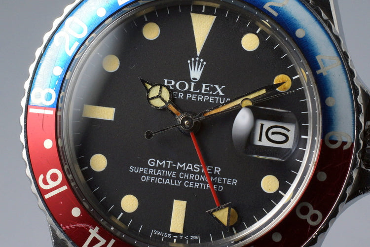 1981 Rolex GMT 16750 Matte Dial