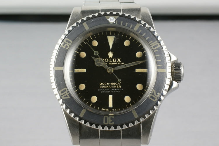 Rolex Gilt Submariner 5512 with 2 color Gilt Dial