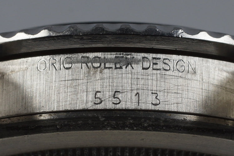 1981 Rolex Submariner 5513 Service Dial