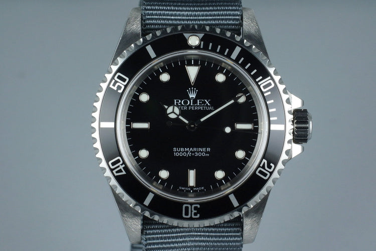 1999 Rolex Submariner 14060