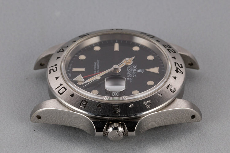 1987 Rolex Explorer II 16550 Black Dial