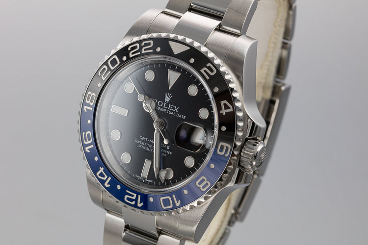 2014 Rolex GMT-Master II 116710 BLNR "Batman" with Box and Papers