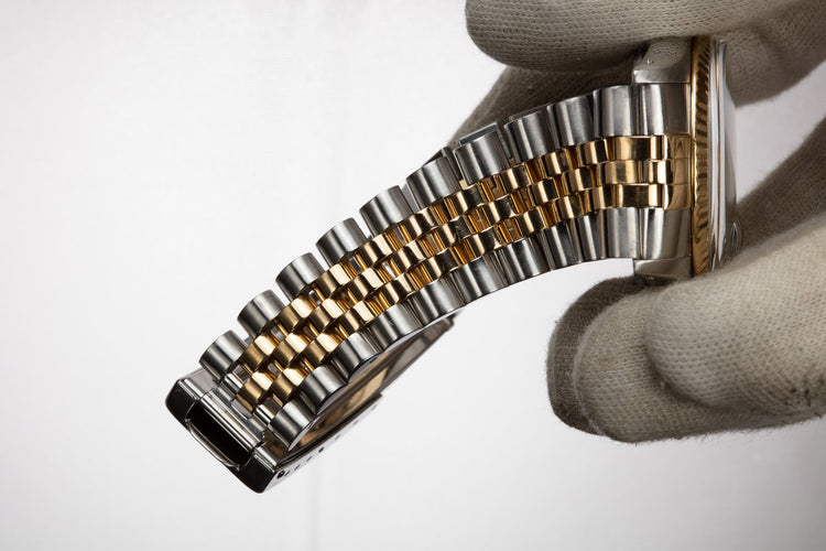 1987 Rolex Two-Tone DateJust 16013 Black Dial