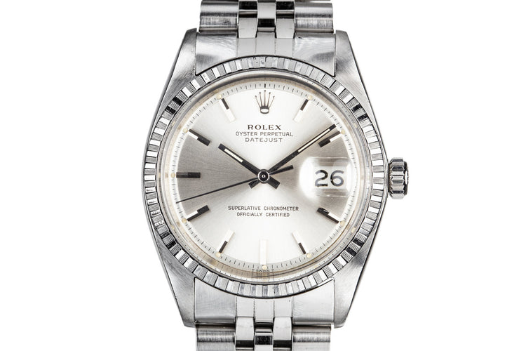 1968 Rolex DateJust 1603 Silver Dial