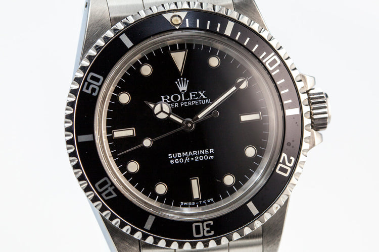1989 Rolex Submariner 5513 "L serial"