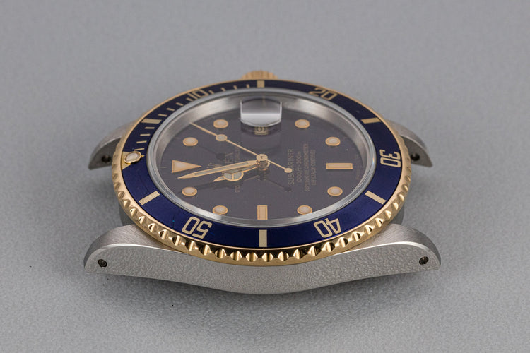 1988 Rolex Two-Tone Submariner 16803 with Service Papers