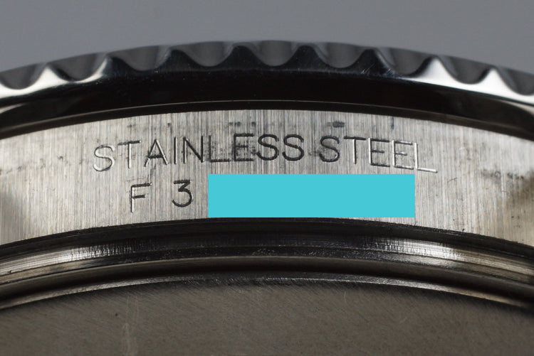 2004 Rolex Green Submariner 16610LV Mark I Dial and Insert