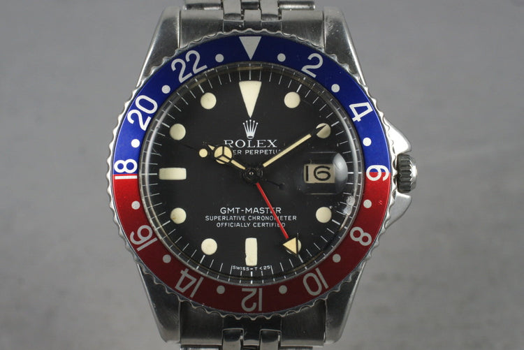 1960 Rolex GMT 1675 PCG