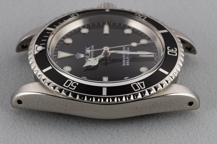 1968 Rolex Submariner 5513 with SWISS Only Service Dial