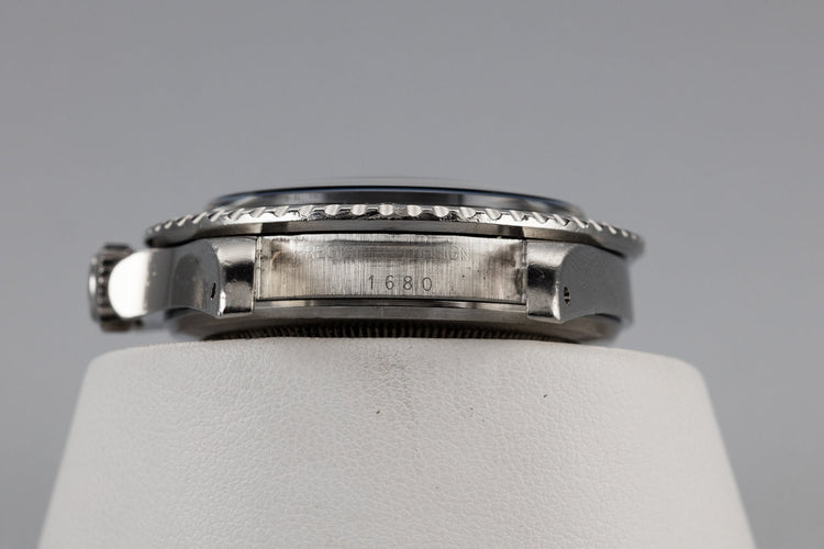 1977 Rolex Submariner 1680 with Box and Papers