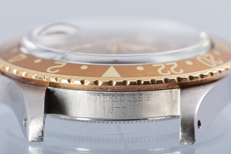 1971 Vintage Rolex GMT-Master 1675 with Brown Nipple Dial